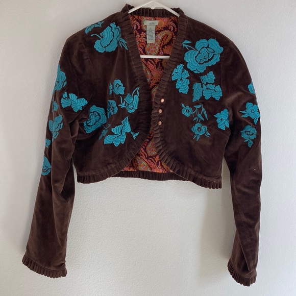 Bolo embroidered jacket Johnny was style - Picture 1 of 9
